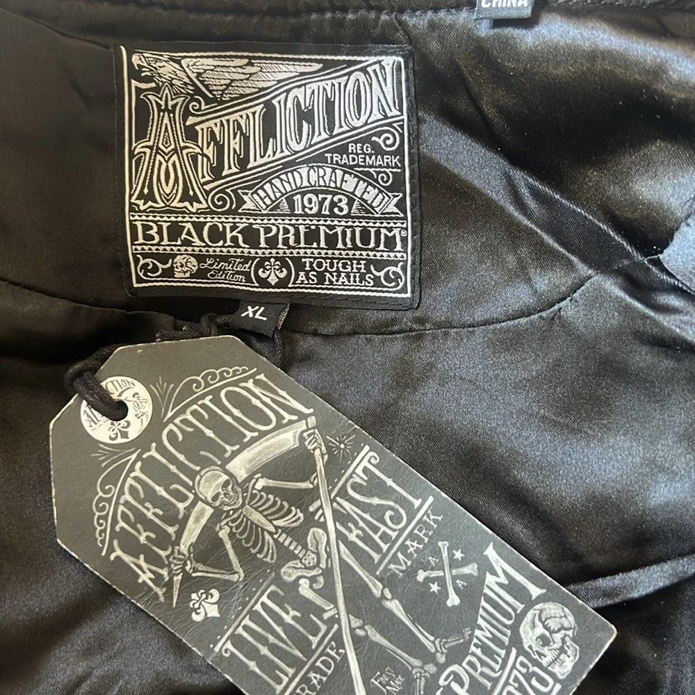 Affliction Women’s Premium Flex Satin Jacket - Picture 16 of 16